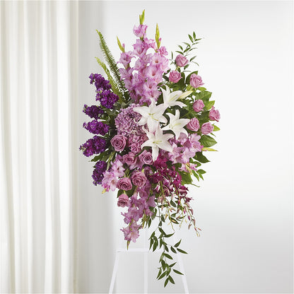 Never Alone Standing Spray –  A Heavenly Florist, Newport News VA
