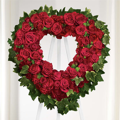 Wholehearted Standing Spray –  A Heavenly Florist, Newport News VA