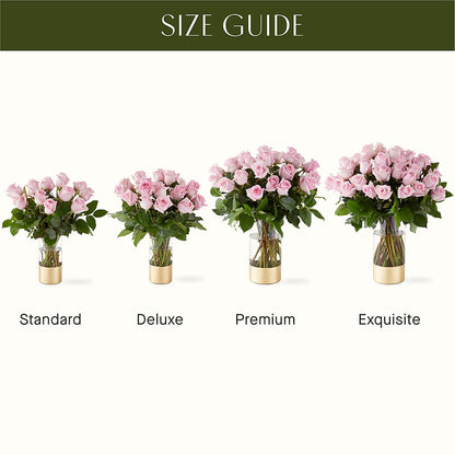 Picture Perfect Pink Rose Bouquet –  A Heavenly Florist, Newport News VA