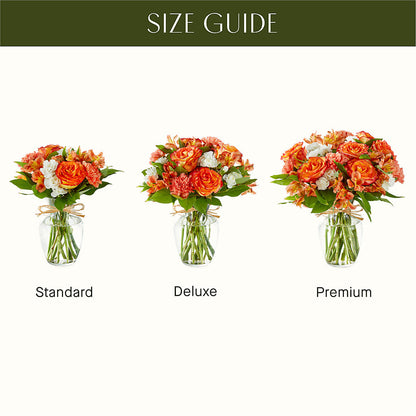 Apricot Glow Bouquet –  A Heavenly Florist, Newport News VA