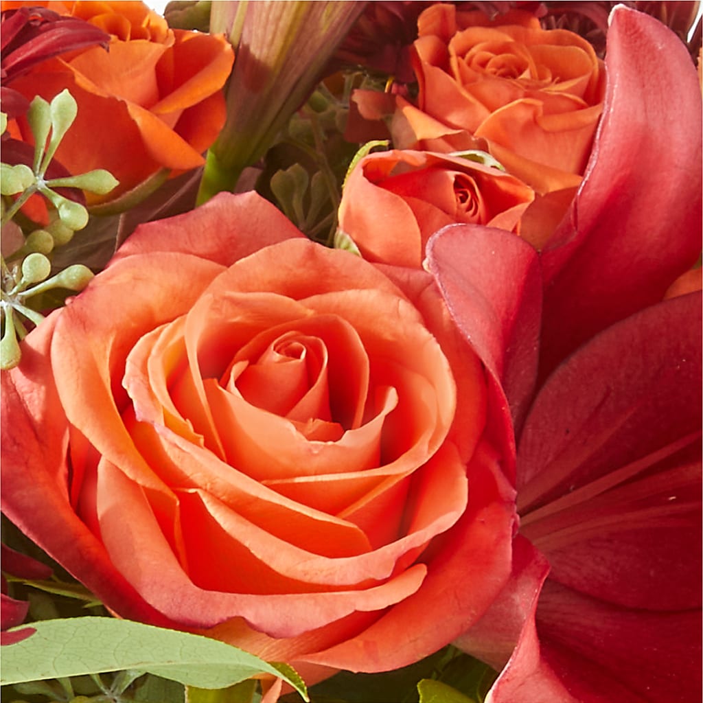 Crimson Leaves Bouquet –  A Heavenly Florist, Newport News VA