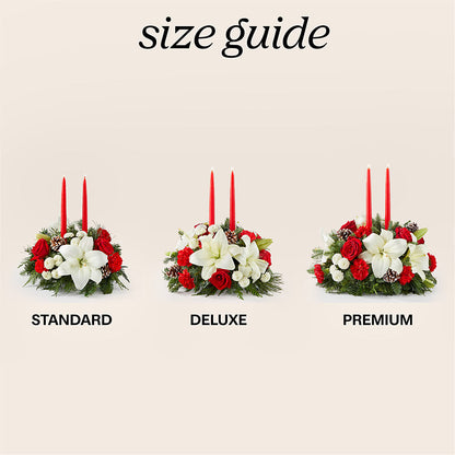 Seasonal Festivities Centerpiece –  A Heavenly Florist, Newport News VA