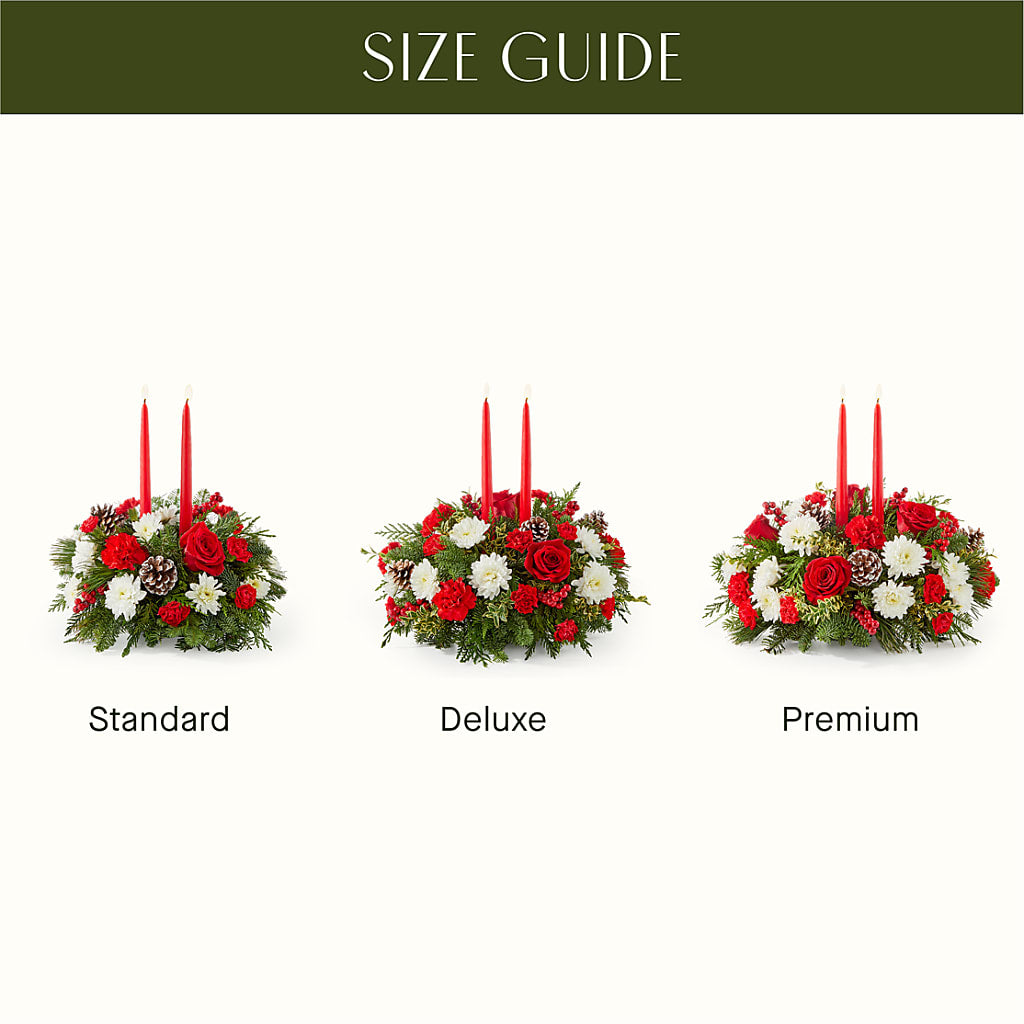 Holiday Soiree Centerpiece –  A Heavenly Florist, Newport News VA