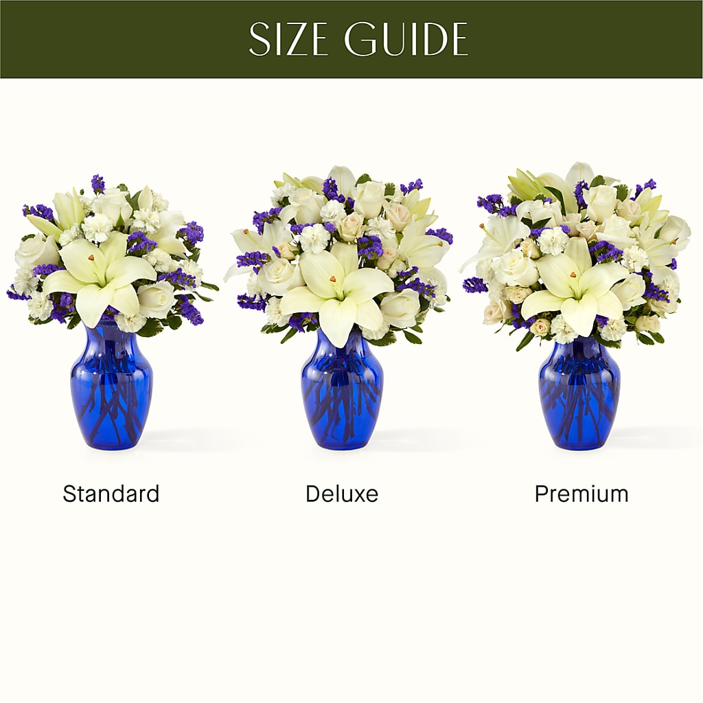 Sapphire Rush Bouquet –  A Heavenly Florist, Newport News VA