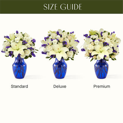 Sapphire Rush Bouquet –  A Heavenly Florist, Newport News VA