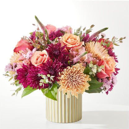 Berry Cobbler Bouquet with Ivory Vase –  A Heavenly Florist, Newport News VA