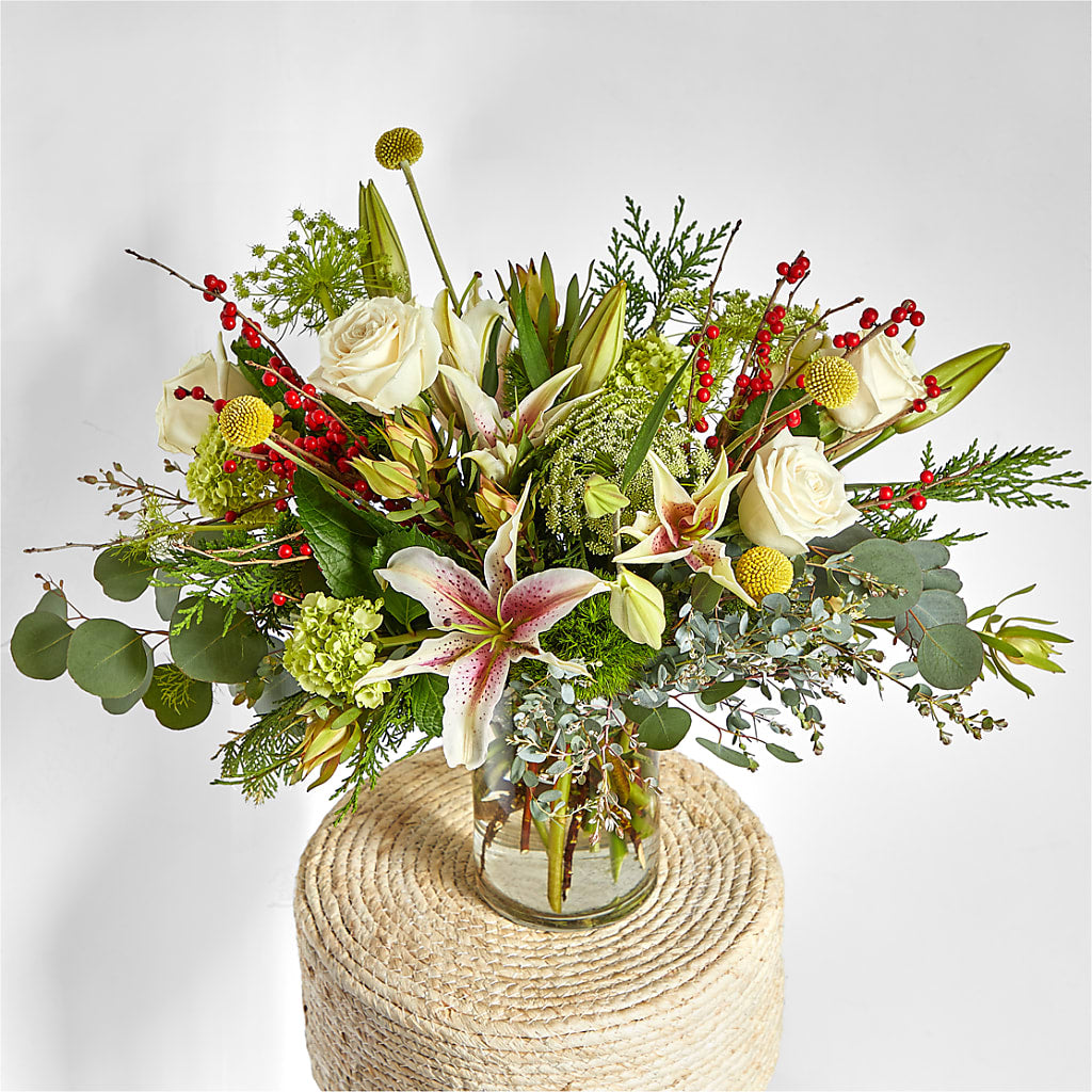 Berry & Bright Bouquet –  A Heavenly Florist, Newport News VA