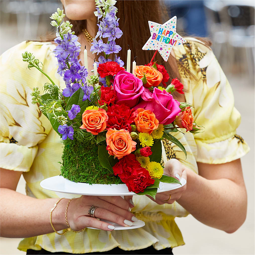 Best Year Yet Floral Cake –  A Heavenly Florist, Newport News VA