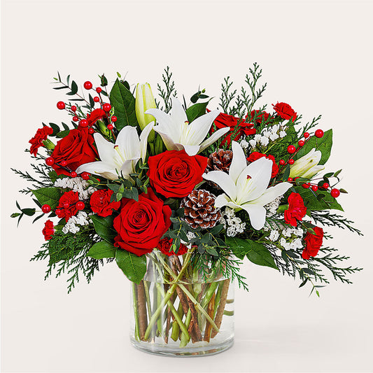 Best in Snow Bouquet –  A Heavenly Florist, Newport News VA