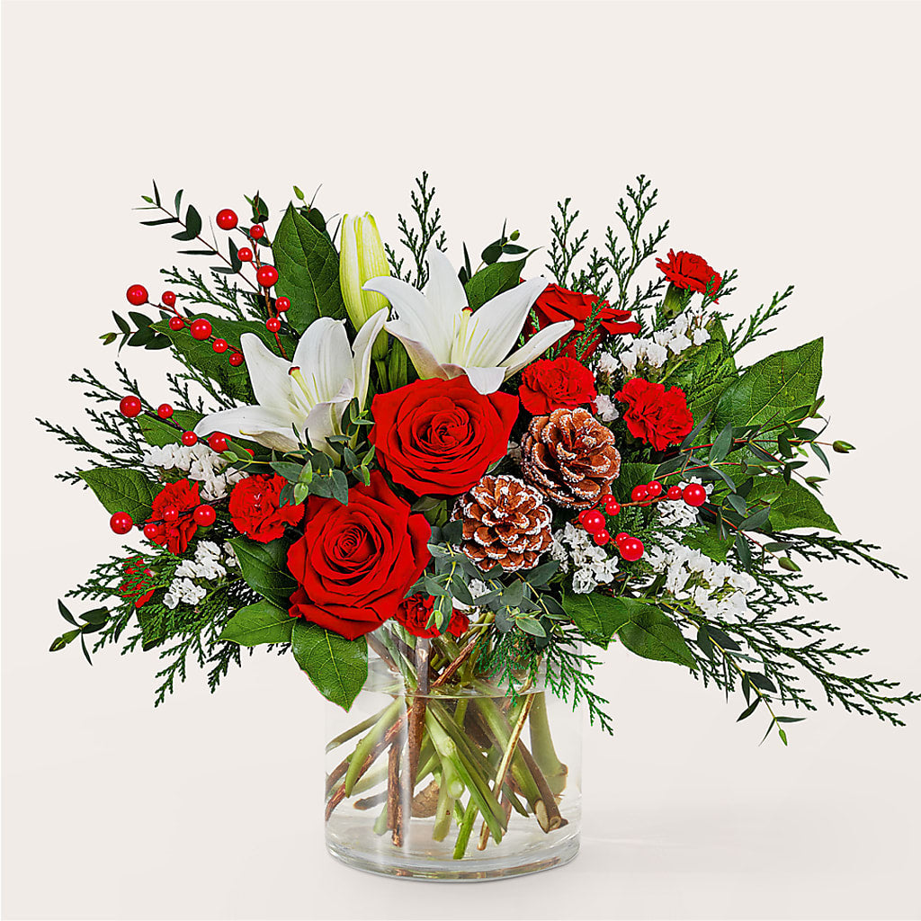 Best in Snow Bouquet –  A Heavenly Florist, Newport News VA