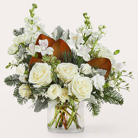 Fresh Snowfall Bouquet –  A Heavenly Florist, Newport News VA