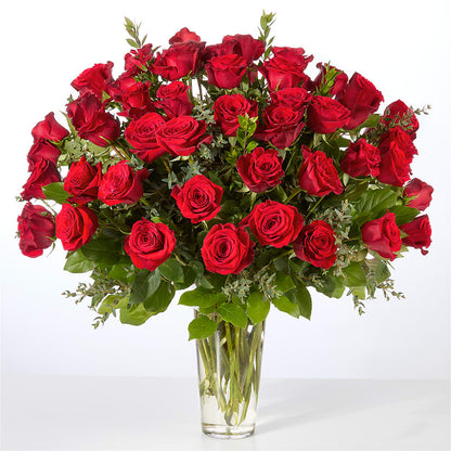 Forever Yours Fifty Stem Red Rose Bouquet –  A Heavenly Florist, Newport News VA