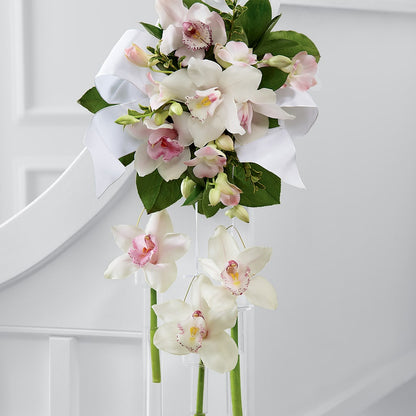 Perfect Entrance Pew Arrangement –  A Heavenly Florist, Newport News VA