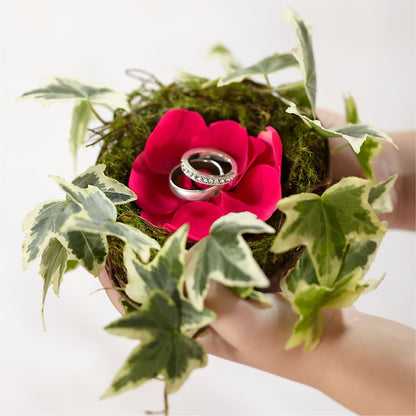 Lila Rose Ring Nest –  A Heavenly Florist, Newport News VA