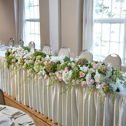 State of Joy Head Table Arrangement –  A Heavenly Florist, Newport News VA