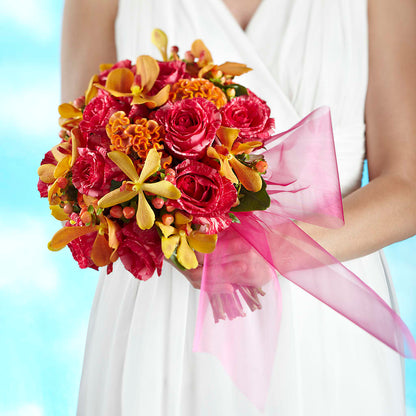 Brilliant Shades of Love Bouquet –  A Heavenly Florist, Newport News VA