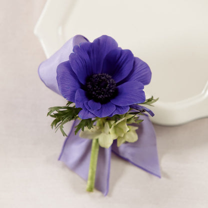Purple Passion Boutonniere –  A Heavenly Florist, Newport News VA
