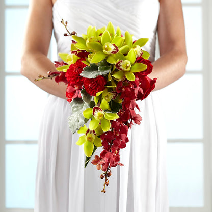 Elegant Orchid Bouquet –  A Heavenly Florist, Newport News VA